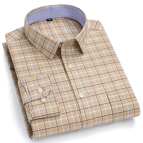 Camisa Masculina Xadrez Montana Manga Longa