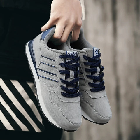 tenis santore masculino cinza detalhes2