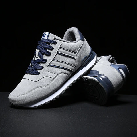 tenis santore masculino detalhes cinza